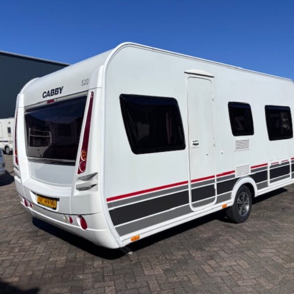 Dethleffs Cabby CRUZER 520L, bj.2014 met 2 APARTE BEDDEN!!! NIEUWE ZAKLUIFEL EN FIETSENREK!!!