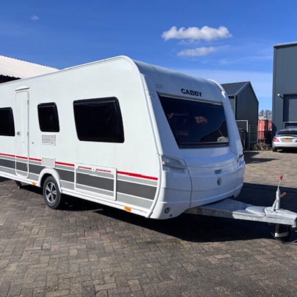 Dethleffs Cabby CRUZER 520L, bj.2014 met 2 APARTE BEDDEN!!! NIEUWE ZAKLUIFEL EN FIETSENREK!!!